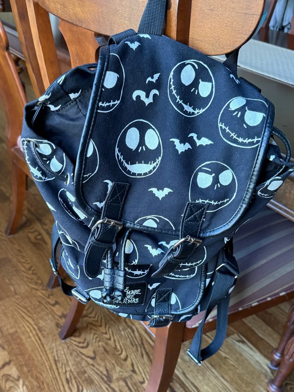 Disney The Nightmare Before Christmas 2015 Limited Edition Canvas Backpack Jack